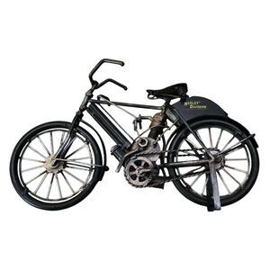 Harley-Davidson Black and Silver Model Motorcycle